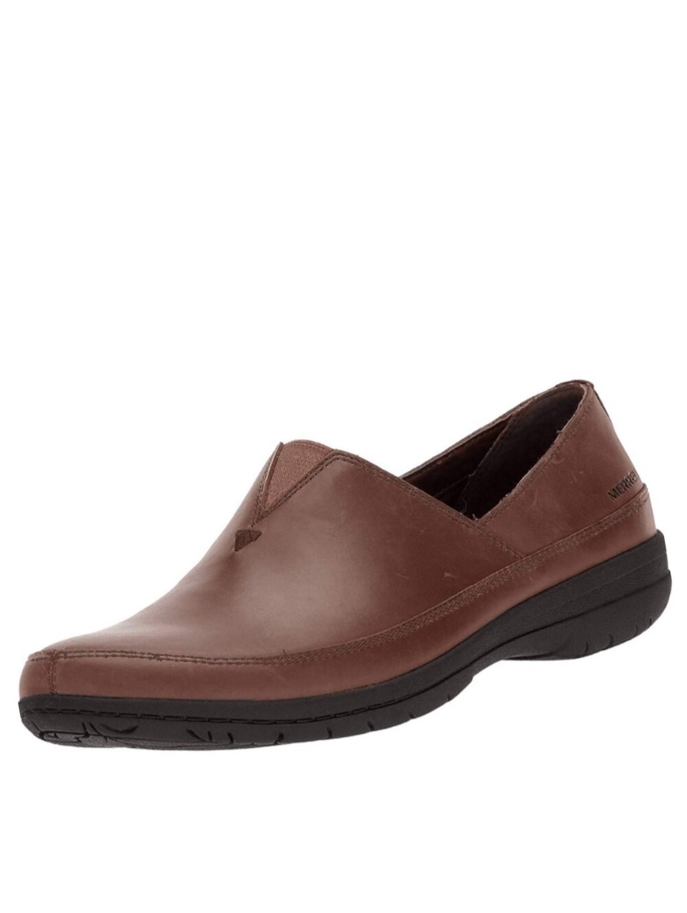 Merrell Women's Encore Kassie Moc Leather Slip-on Casual Loafers Earth Brown 11